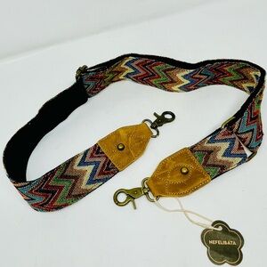 Nefelbata Colorful Zigzag Chevron Patterned Strap